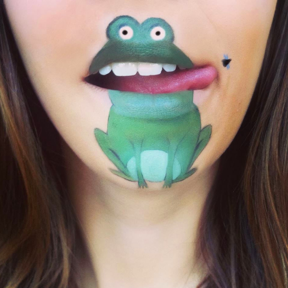 Fun and creative lip art photos