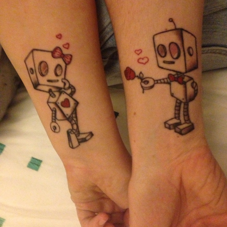 Tatuagens combinando que ficaram espetaculares em casais